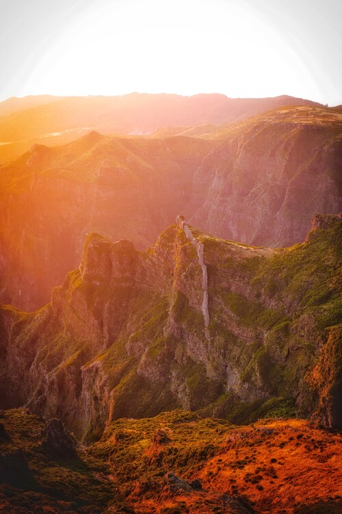 Плакат Berglandschaft auf Madeira Portugal Pico do arieiro