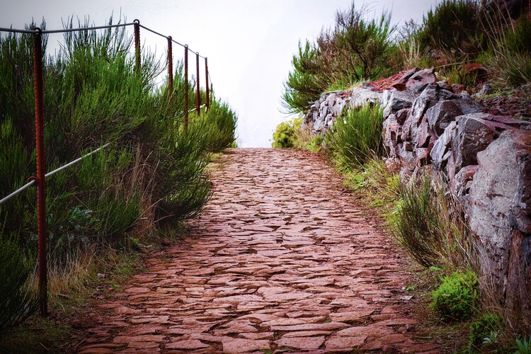Плакат Berglandschaft auf Madeira Portugal Pico do arieiro
