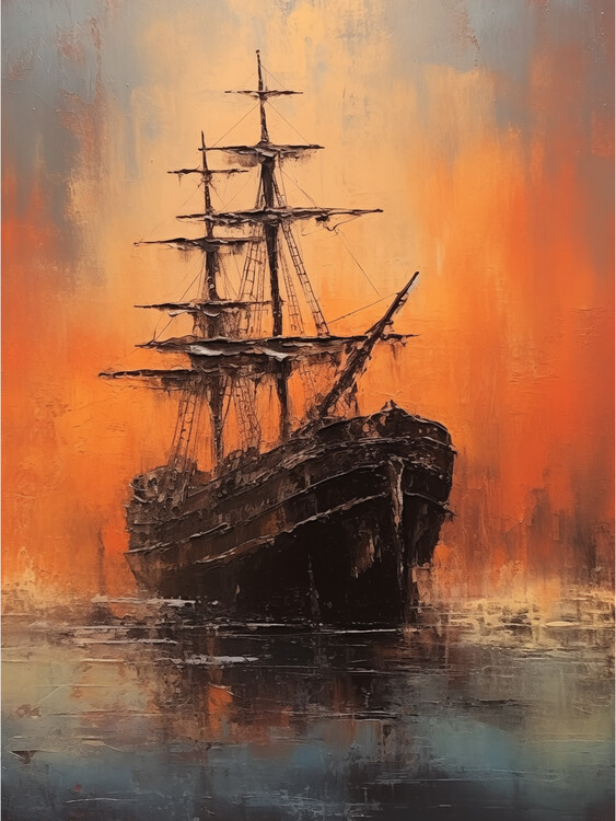 Canvas Print Vanished Vessel