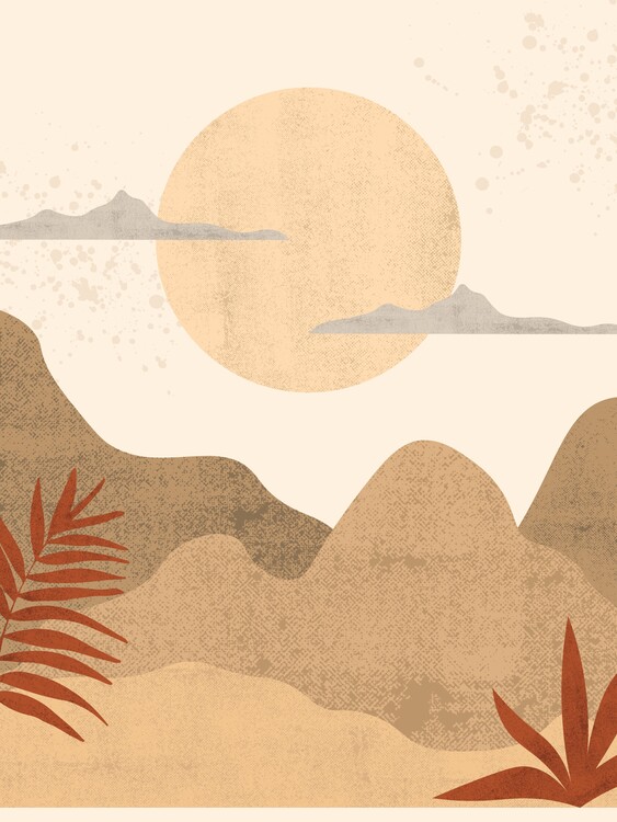 Poster Tranquil Sunset