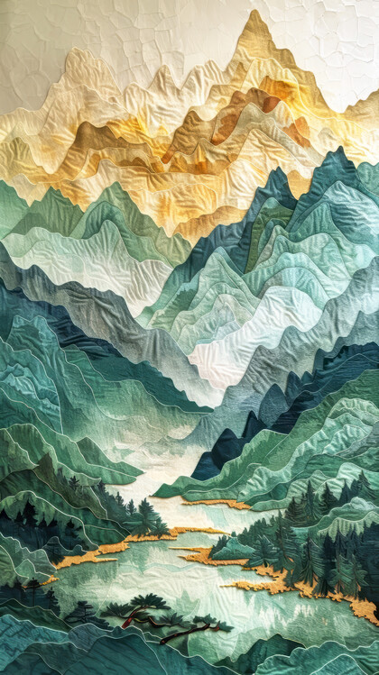 Poster Mountains 25