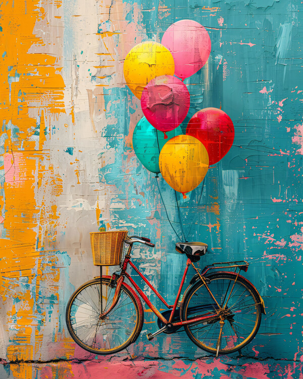 Canvas Print Beautiful woman in Paris, The Eiffel Tower wall art prints