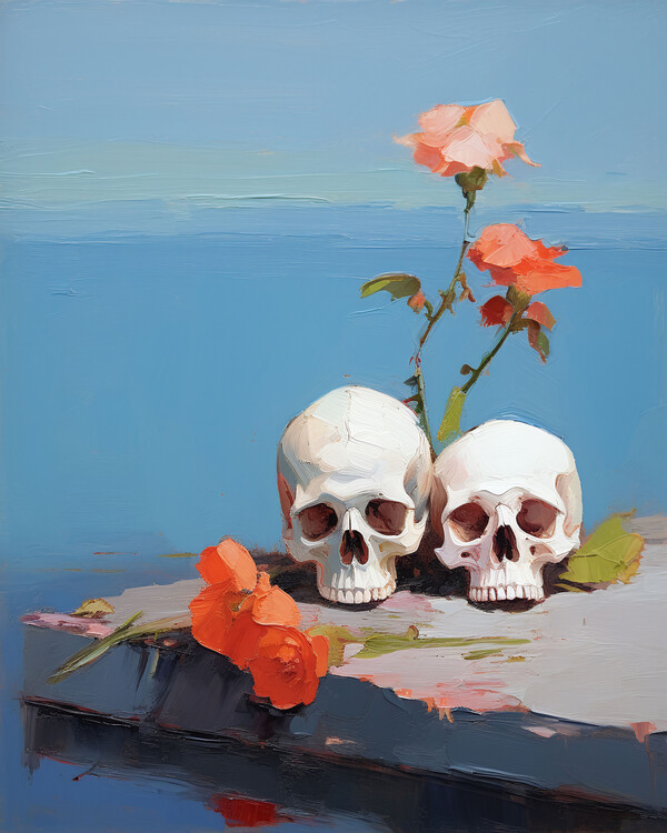 Plakat Honoring the skulls of ancestors | wall art prints