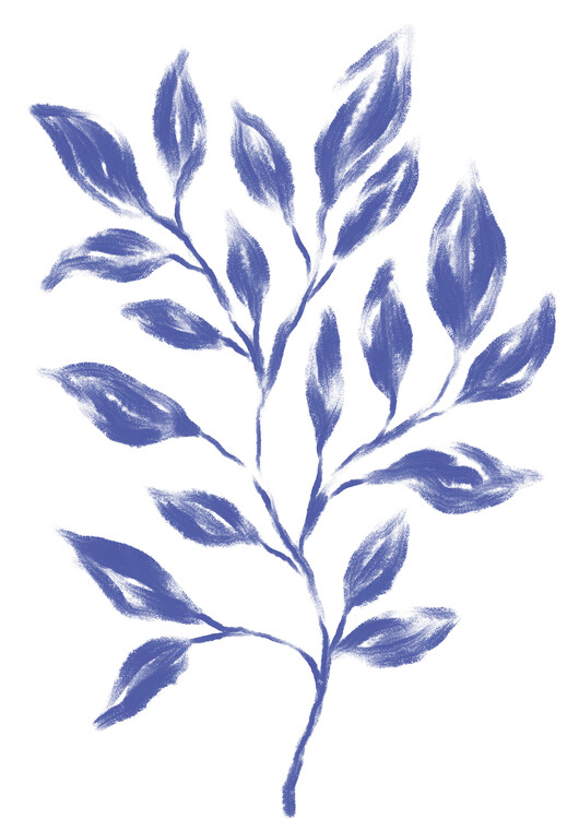 Poster Blue Twig Two Set