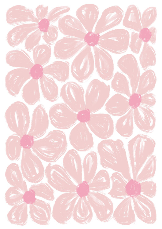 Poster Happy Pink Blooms