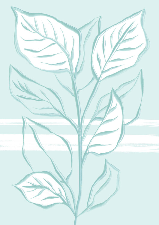 Poster Mint Plant