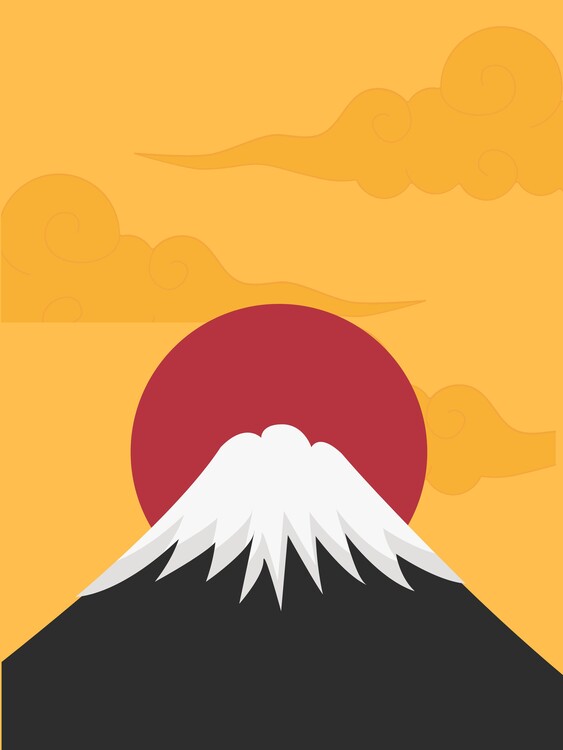 Poster Minimalist Japan