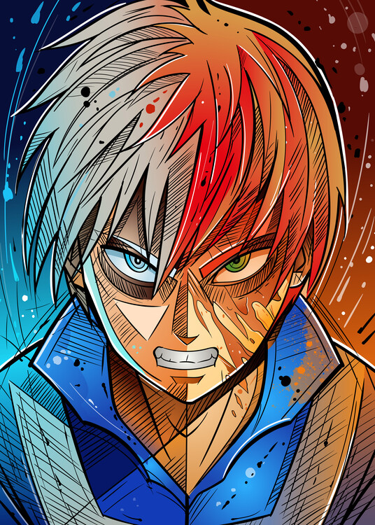 Poster Todoroki