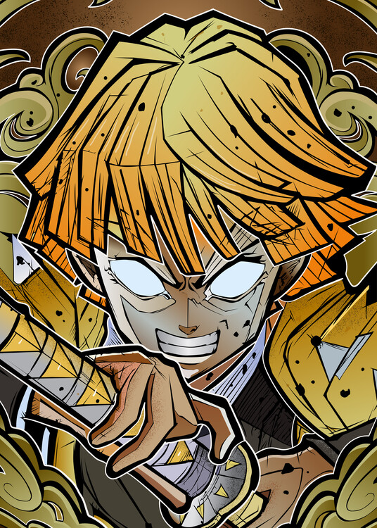 Poster the yellow samurai