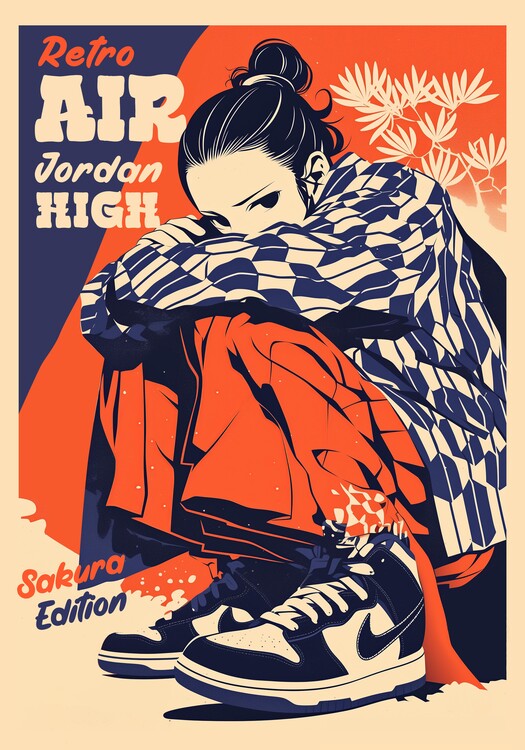 Poster Shakura sneakers