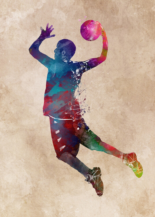 Plagát Basketball Sport Art