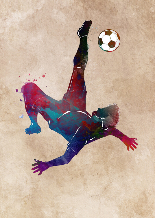 Canvas Print Football Soccer 1