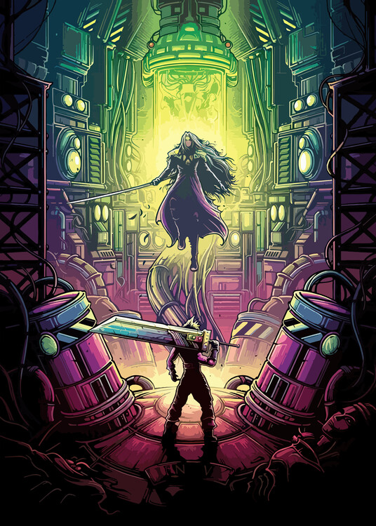 Poster final fantasy VIII | Wall Art | 3+1 FREE | Abposters.com