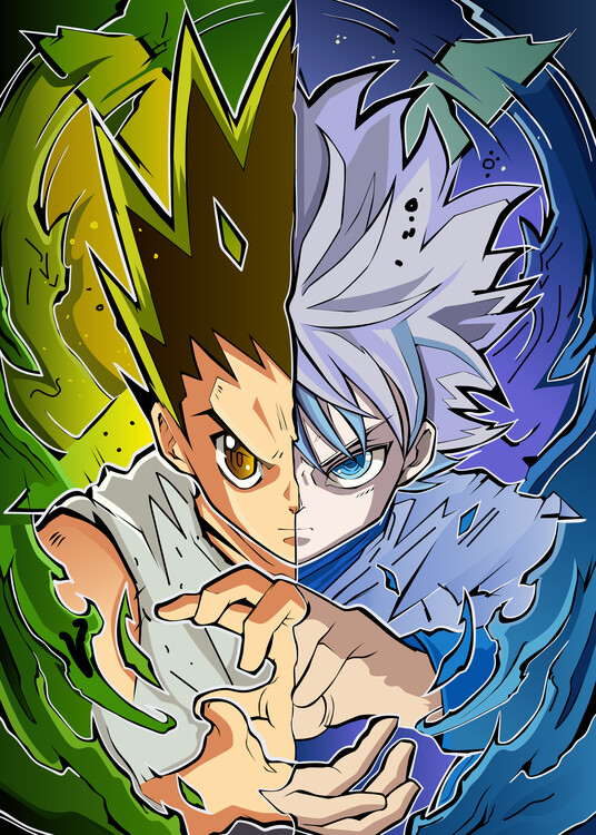 Poster gon and kilua