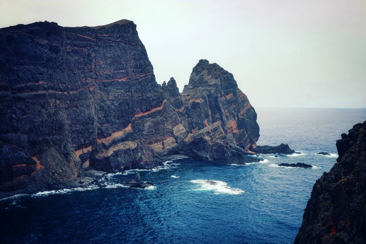 Plagát Landschaft am Meer