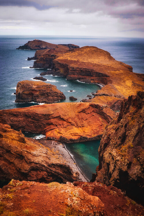 Plagát Landschaft am Meer