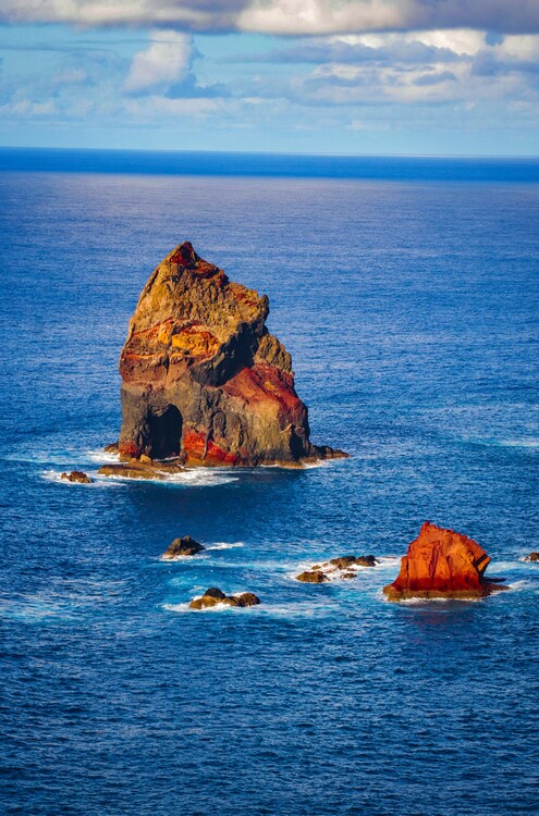 Plagát Landschaft am Meer