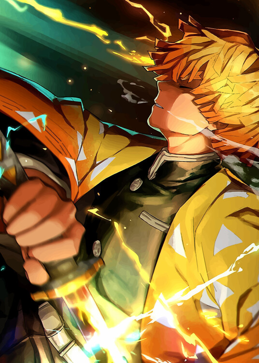 Canvas Print Zenitsu