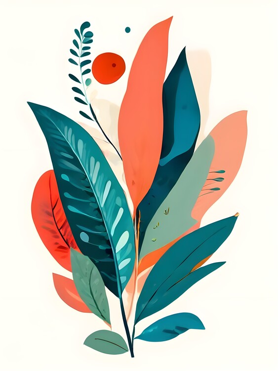 Poster Tropical Oasis