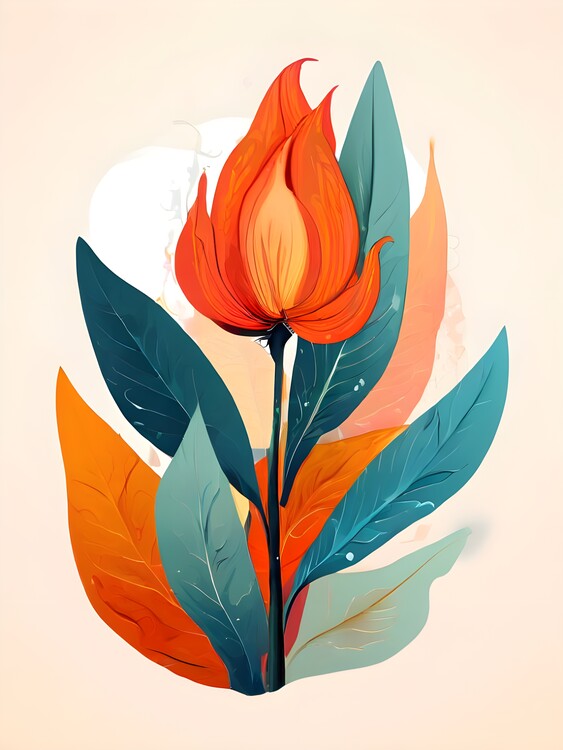 Poster Singular Tulip