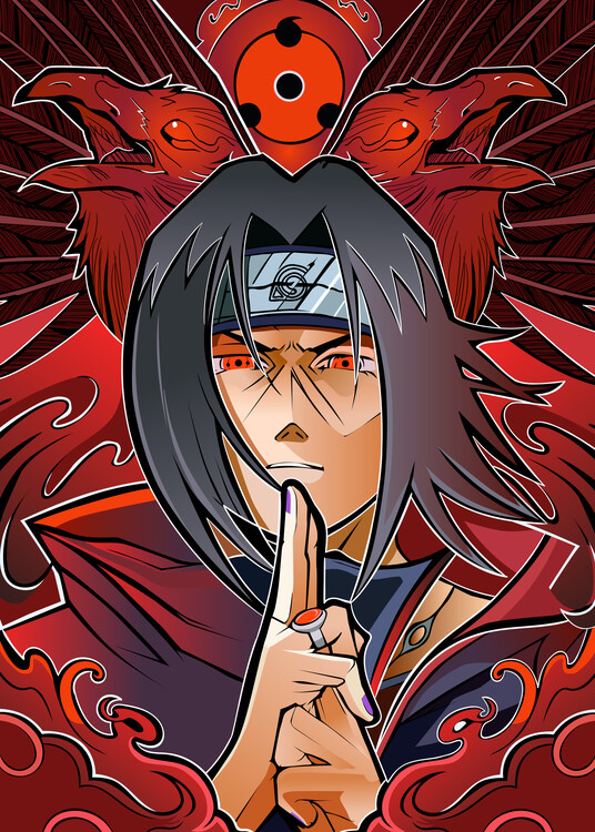 Poster Itachi Uchiha Anbu