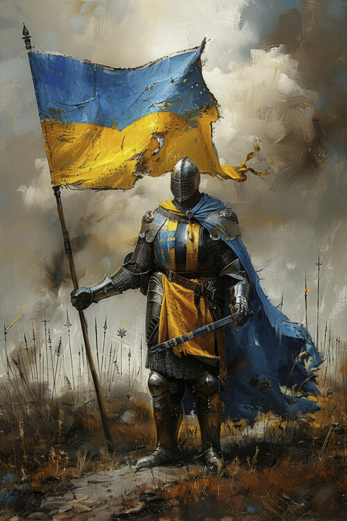 Плакат Warrior of Ukraine