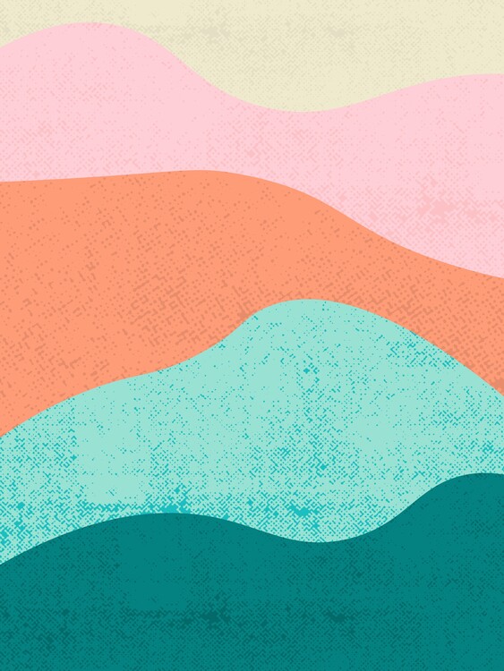 Poster Majestic Peaks