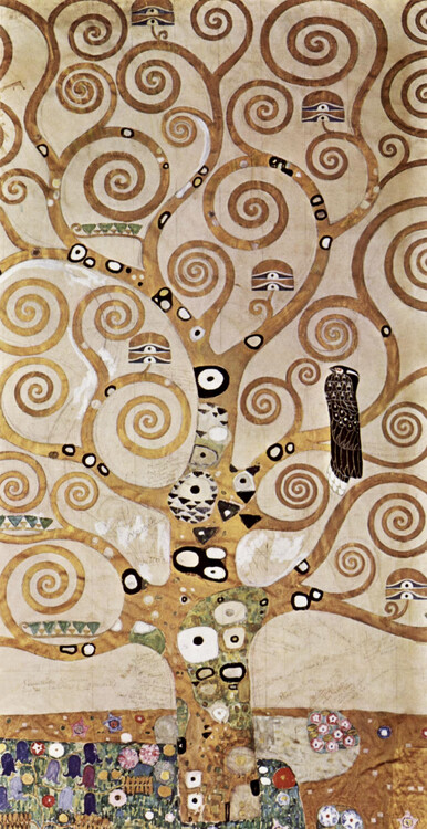 Levně Plakát, Obraz - Tree of Life, Gustav Klimt, 20 × 40 cm