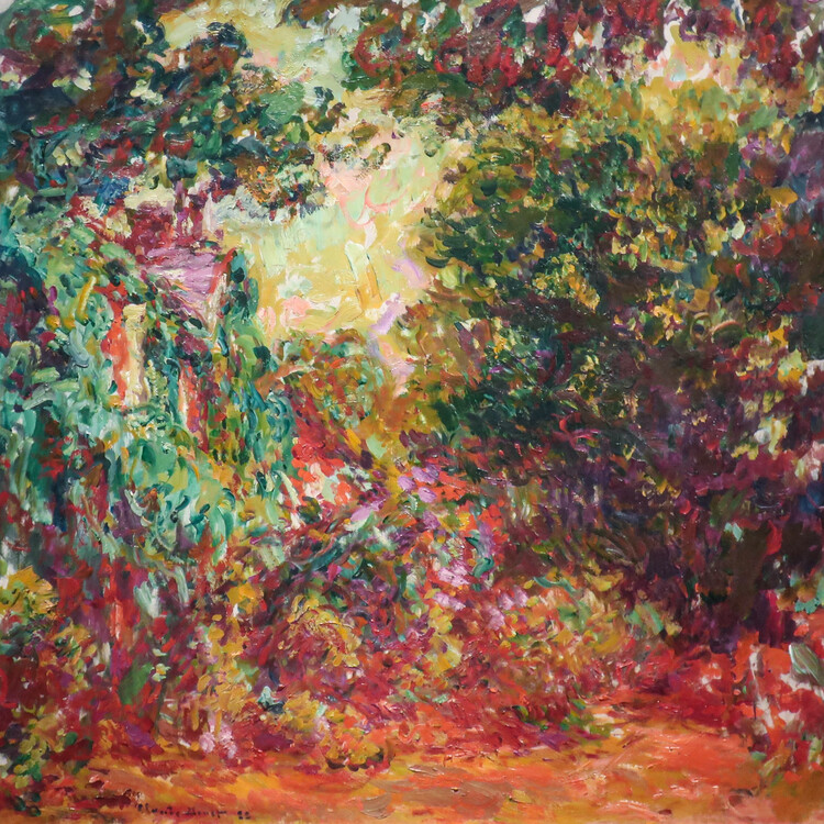 Plakat The Artist's House from the Rose Garden (1922–24)