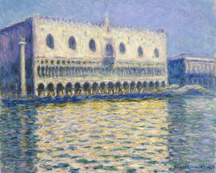 Canvas Print The Ducal Palace, Venice (1908)