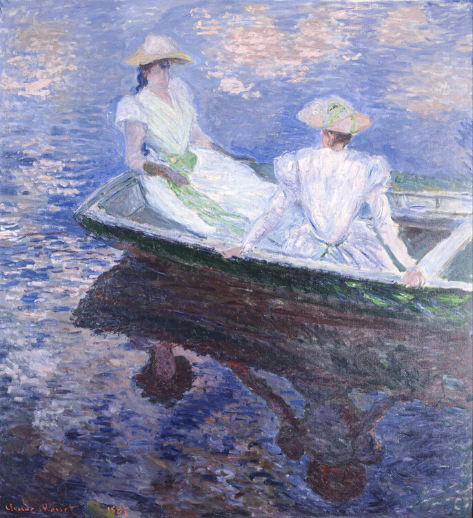 Quadro em tela On the Boat