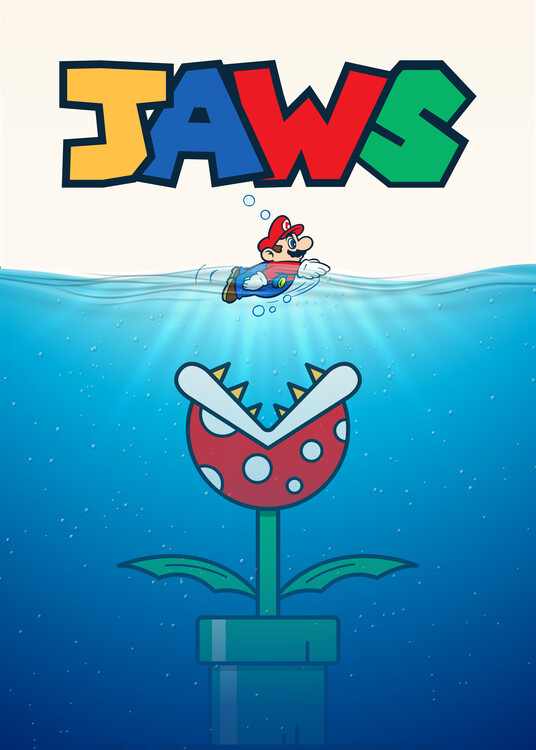 Poster Jaws plant