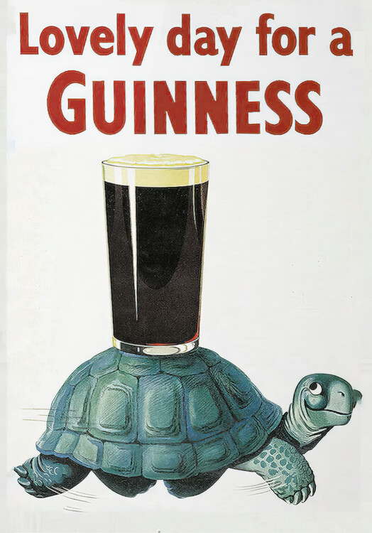 Sticker Lovely Day For A Guinness Drinks