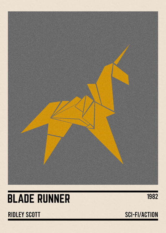 Poster Blade Runner Movie Minimalist