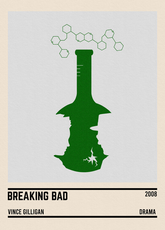 Poster breaking bad movie minimalist