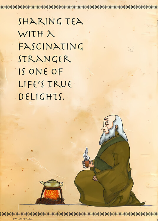Poster iroh quote