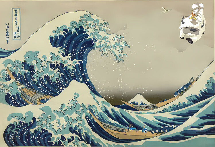 Poster The Great Wave Off Katara