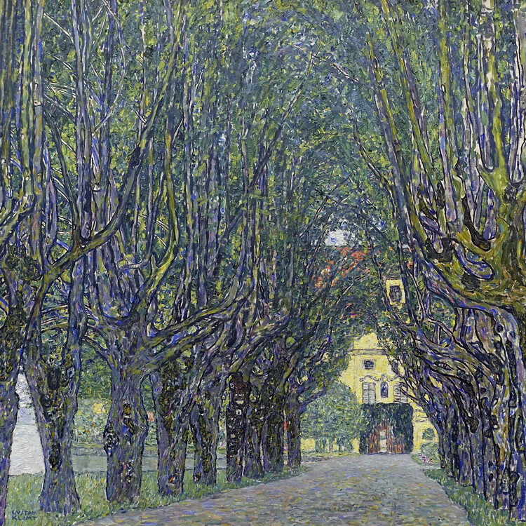 Poster Alley at Kammer Castle (1910)