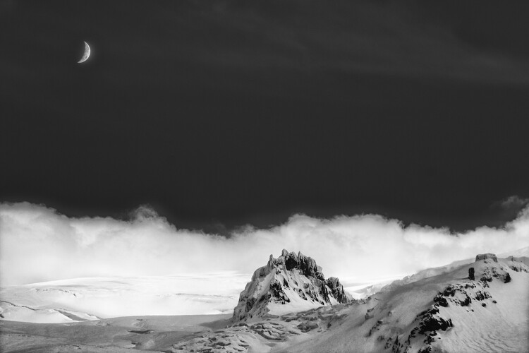 Poster Night in Island