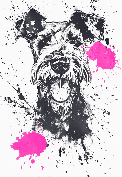 Poster Airedale Terrier