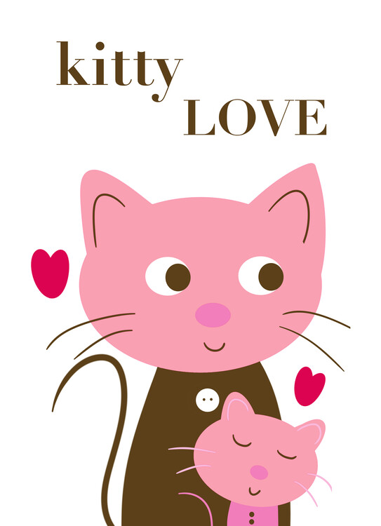 Plakát Kitty Love