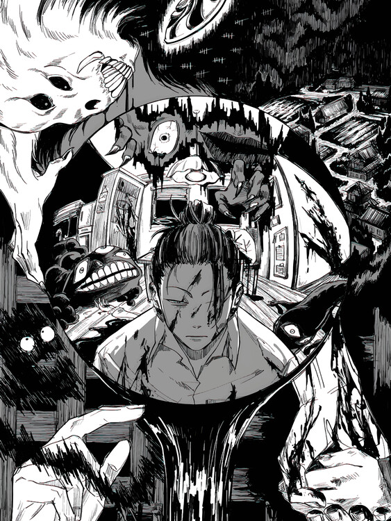 Poster Jujutsu Kaisen : Geto