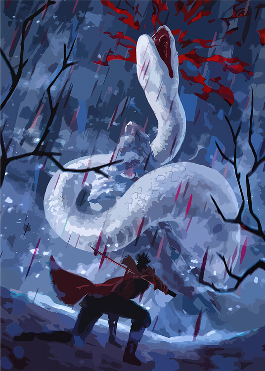 Poster samurai japan sekiro