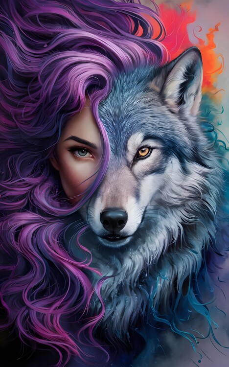 Poster Wolf Girl