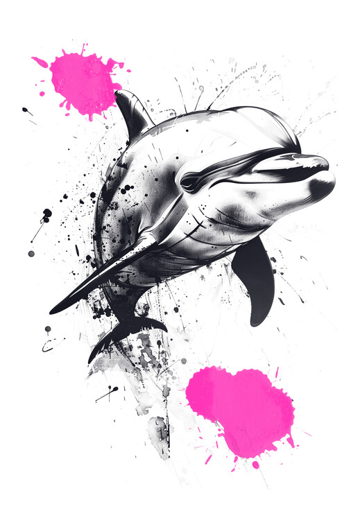 Плакат Dolphin