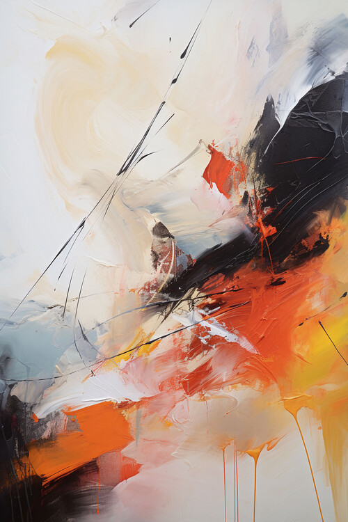 Poster Abstract highly detailed, wall decor for living room