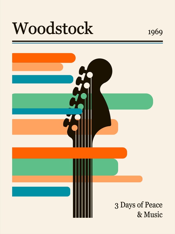 Poster Woodstock Festival