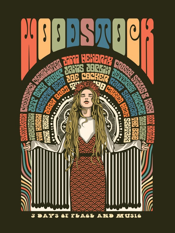 Poster Woodstock Festival Poster
