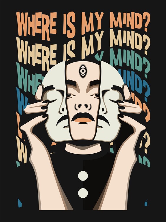 Poster Where Is My Mind Pixies