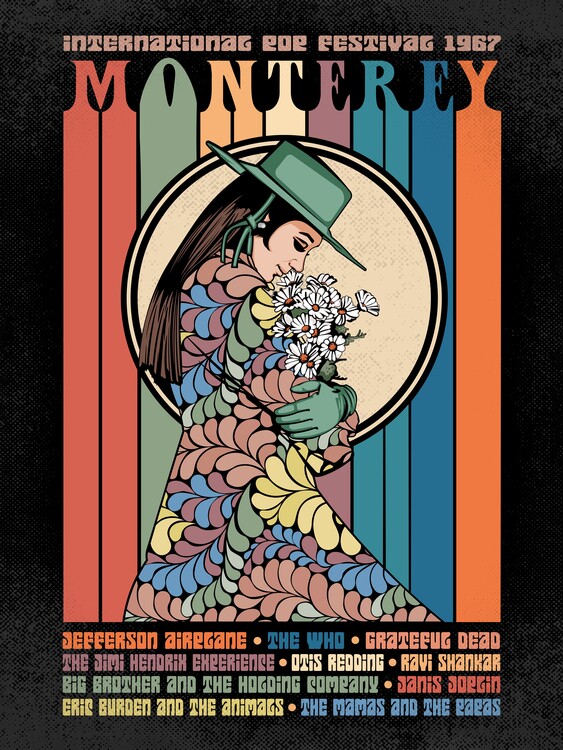 Poster Monterey Pop Festival
